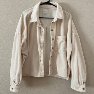American Eagle light corduroy jacket